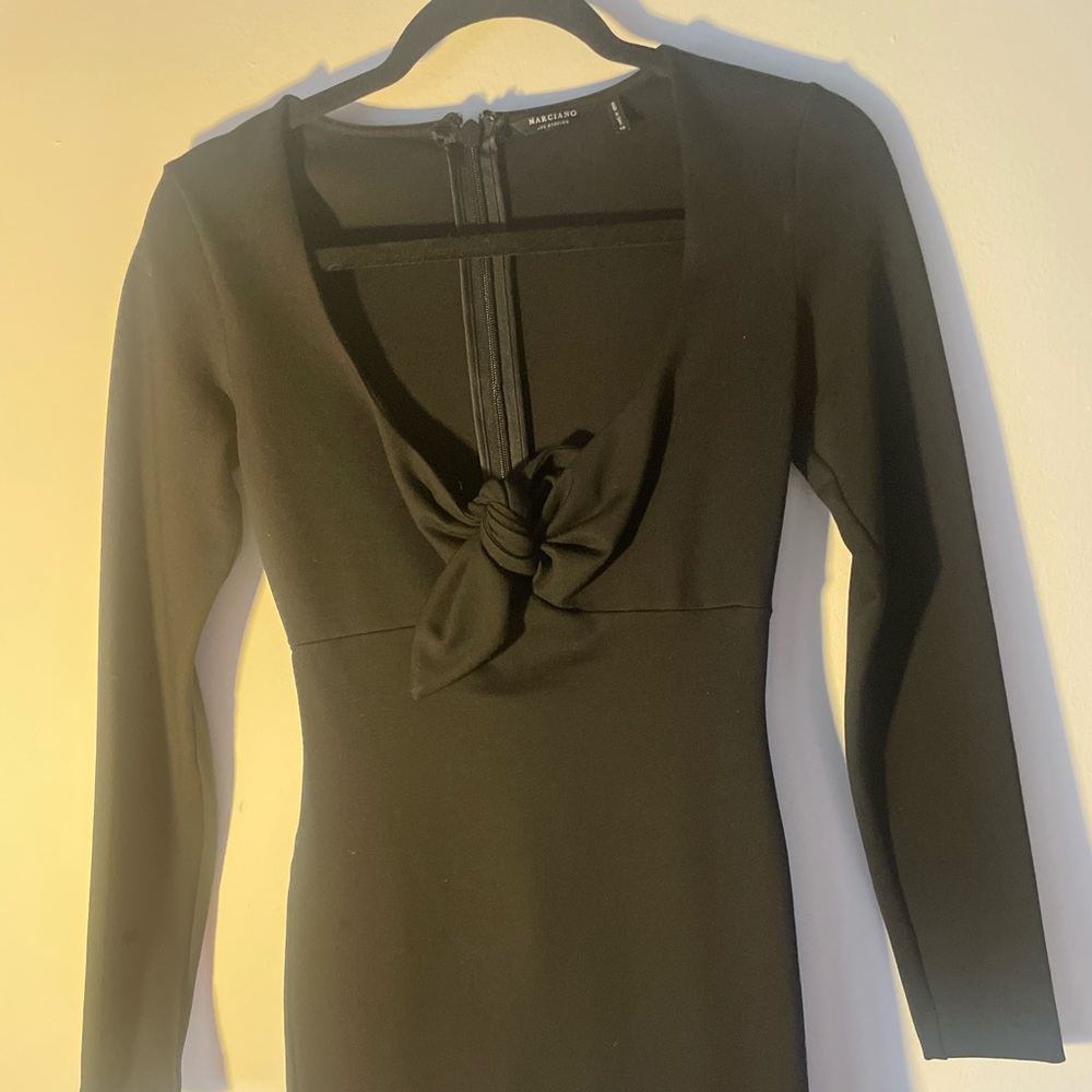 Black Marciano short long sleeve dress size XS